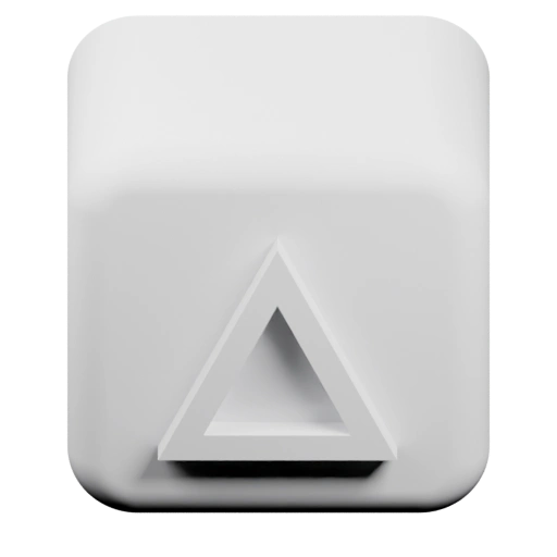 Плоская панель с треугольником