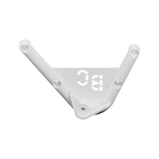 Треугольный кронштейн с отверстиями