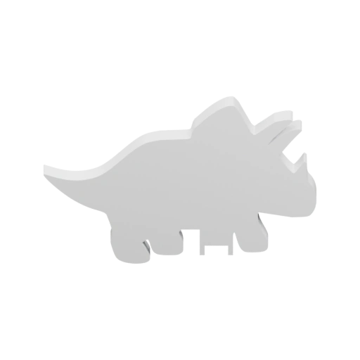 Силуэт динозавра