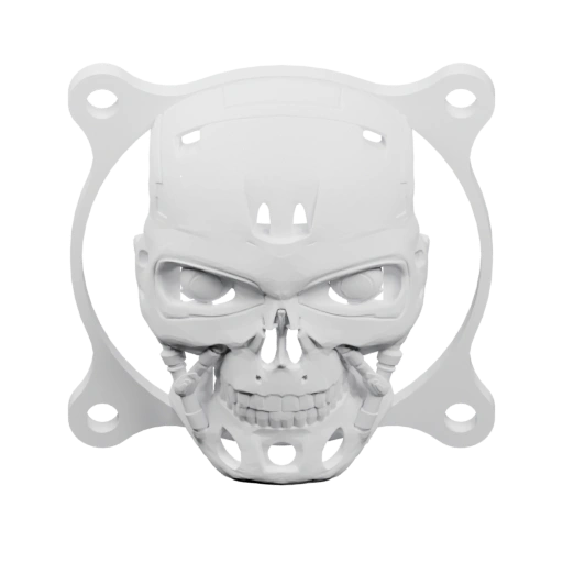 Голова с костяными чертами