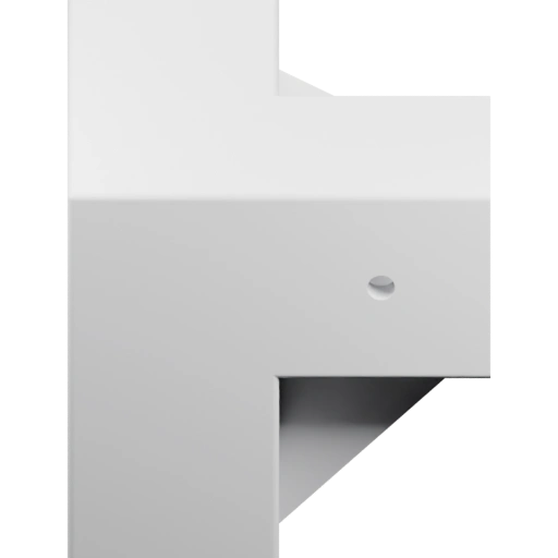 Угловая конструкция с отверстием