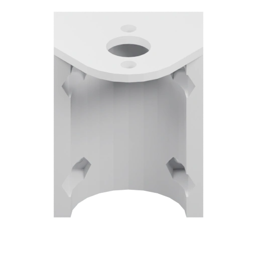 Угловой крепёж с отверстиями