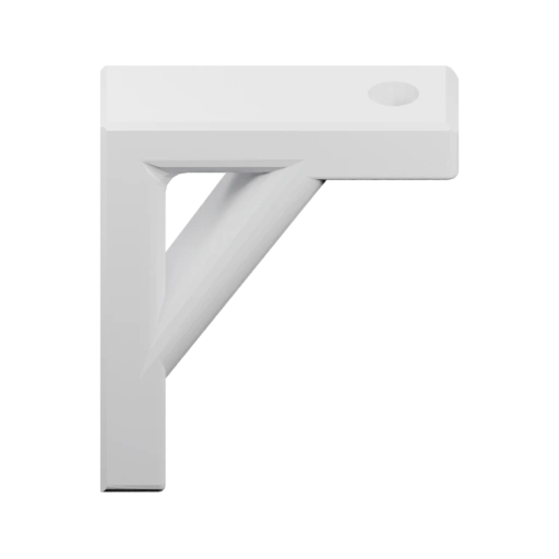 Угловой кронштейн с отверстиями