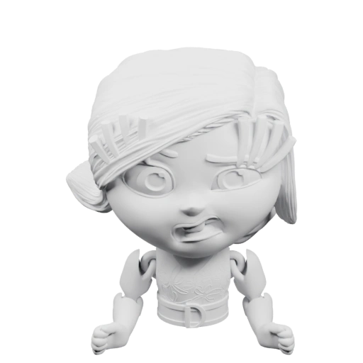 Девочка в ужасе