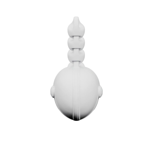 Круглый объект с вертикальным креплением