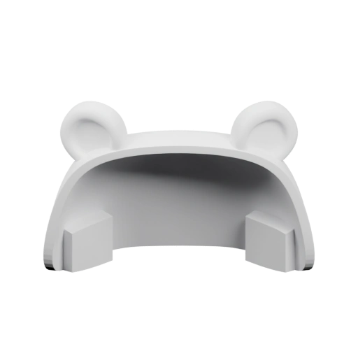 Ушастый коврик с вырезом