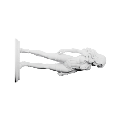 Девушка в динамичной позе