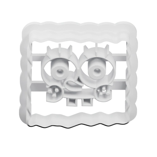 Улыбающаяся фигурка с глазами