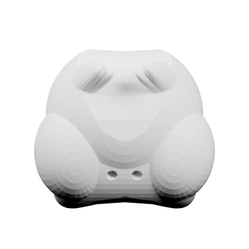 Сидящая фигурка с закрытыми глазами