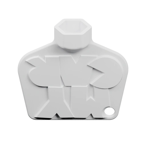 Фигурка капибары на спиральной подставке