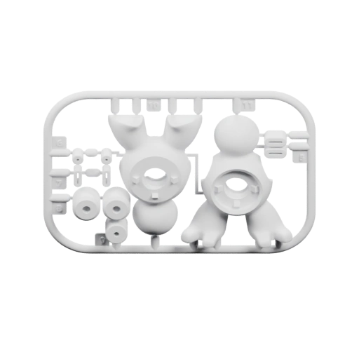 из пластиковой пластины