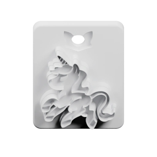 Сложная 3D-фигура с лапами