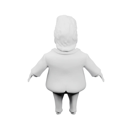 Фигурка человека с капюшоном