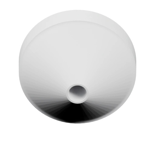 Конус с отверстием внизу