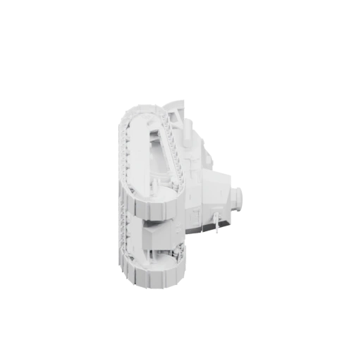 Танк с характерной конструкцией