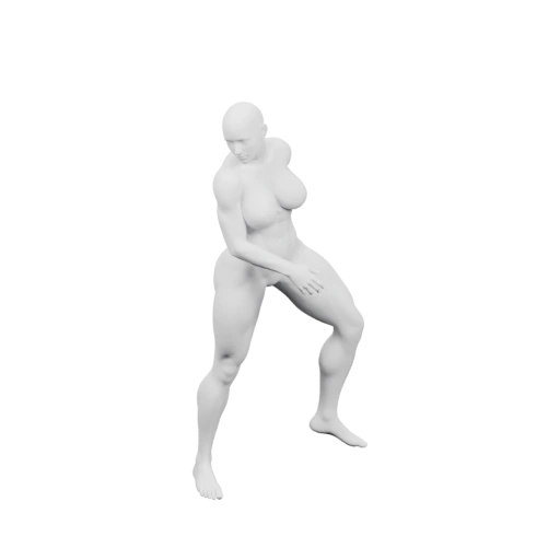 Женщина в движении