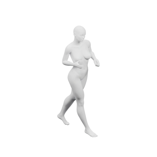 Женщина в движении