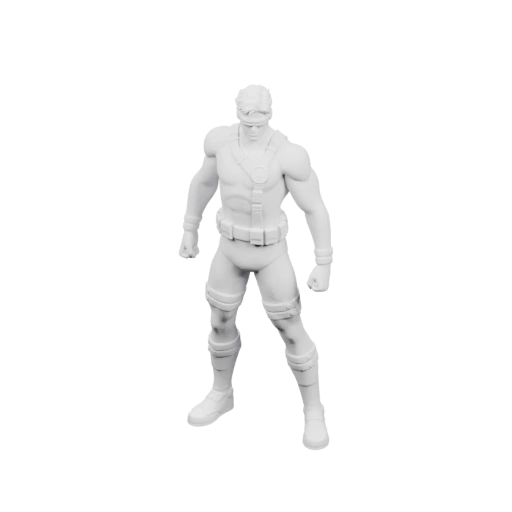 Персонаж в броне с защитой