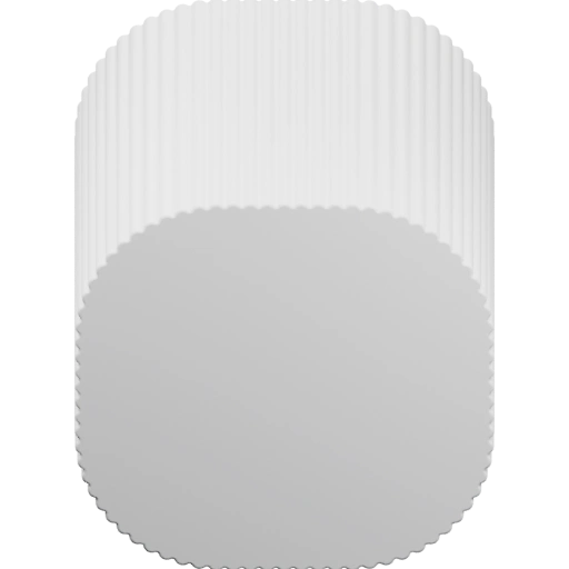 Вертикальный цилиндр с ребрами