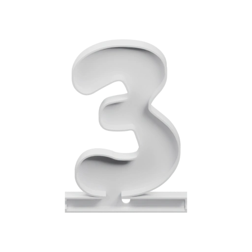 Трехмерная цифра