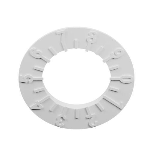 Круглый диск с цифрами