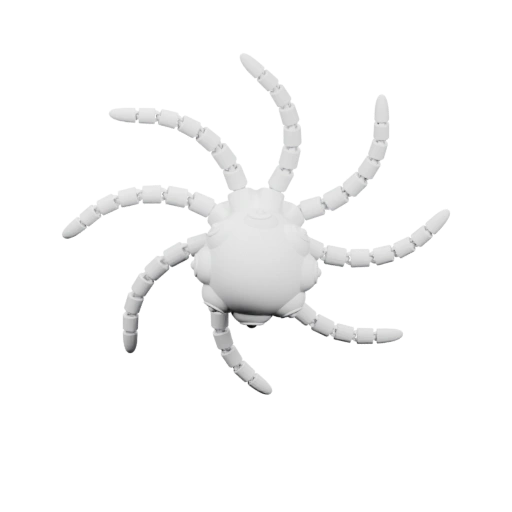 Сферическая форма с многочисленными выступами