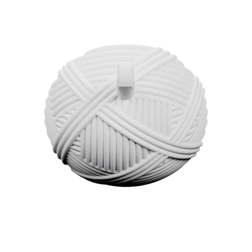 Шарик шнура с ручкой