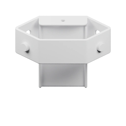 Шестигранная коробка с отверстиями