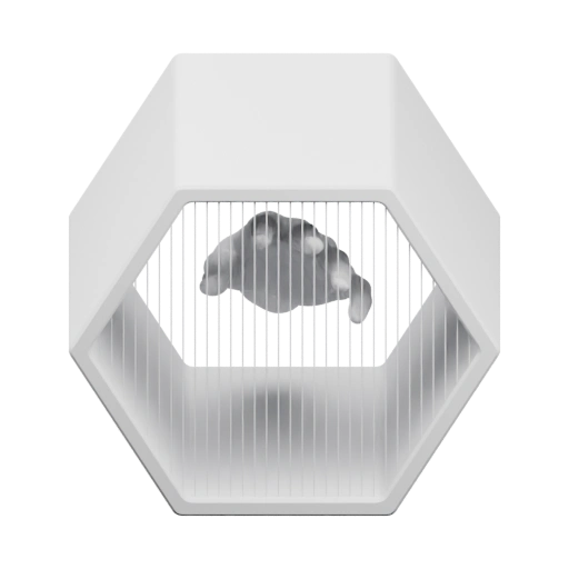 Лампа с прозрачным рассеивателем