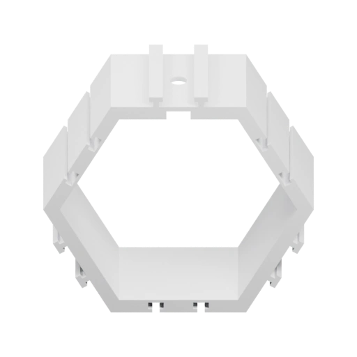 Шестигранная рамка с отверстиями