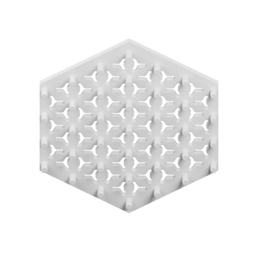 Геометрическая структура с выступами