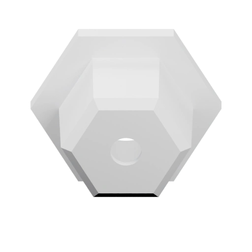 Геометрическая шестигранная деталь