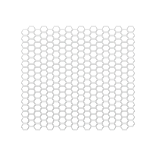 Плоская шестиугольная сетка