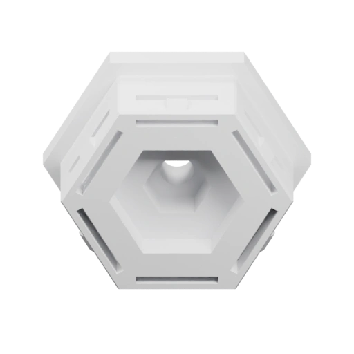 Стеклянный светильник с геометрическим дизайном