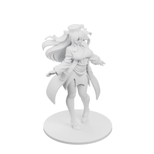 Девушка в боевой позе