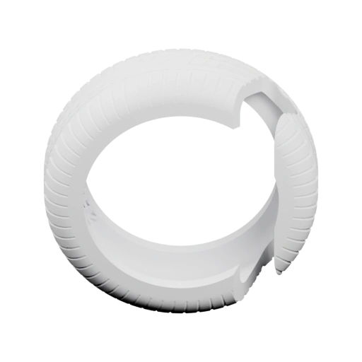 Круглая форма с рифлением