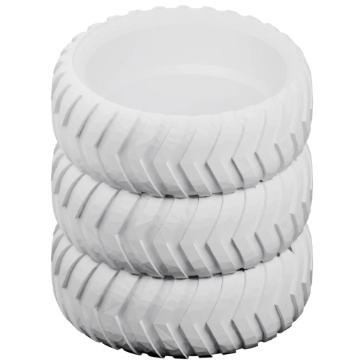 Три стопки шин