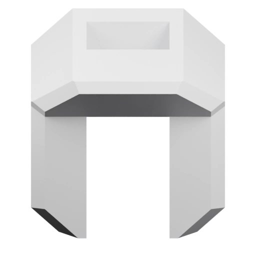 Геометрический шлем с отверстием