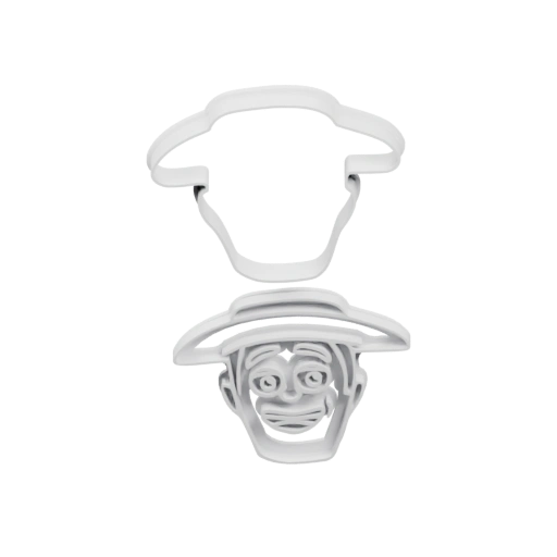 Шляпа с вырезом для лица