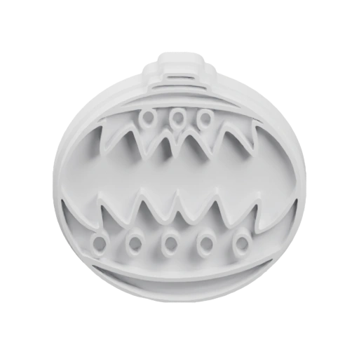 Форма для печенья в виде шара с улыбкой