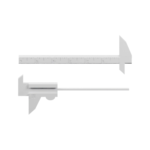 Штангенциркуль с измерительной линейкой