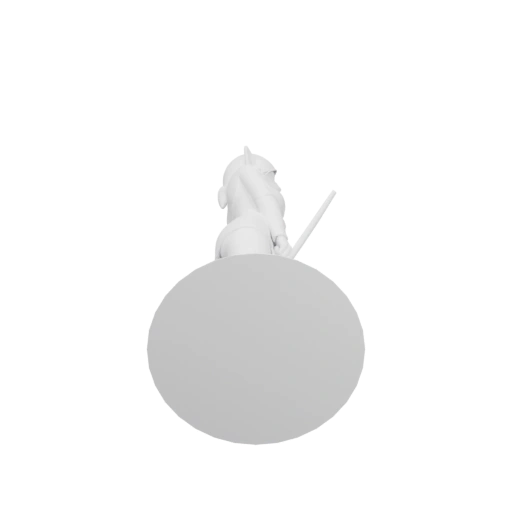 Эльф в маске с мечом