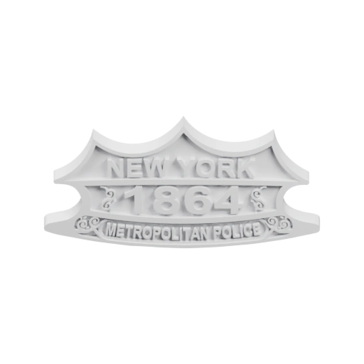 Эмблема полиции 1864 года