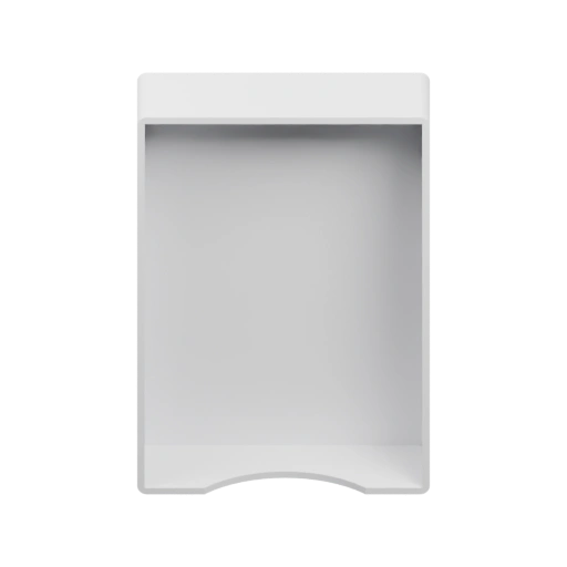 Пустой прямоугольный ящик