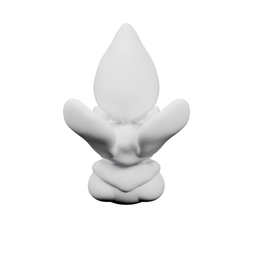 Абстрактная форма с плавными линиями