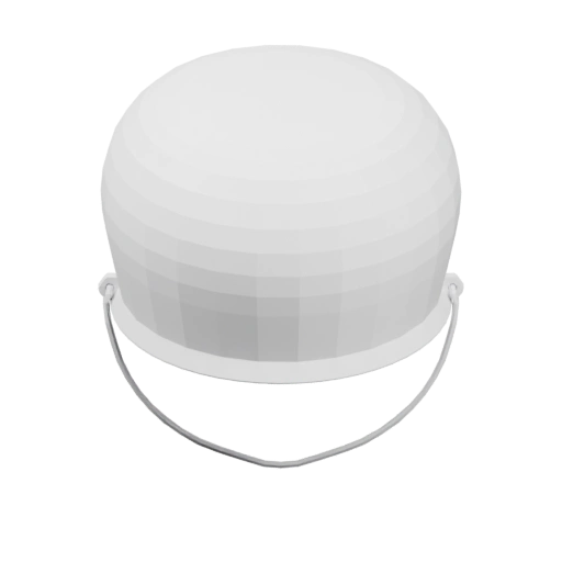 Ведро с ручкой