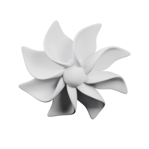 Симметричная ветрогенераторная конструкция