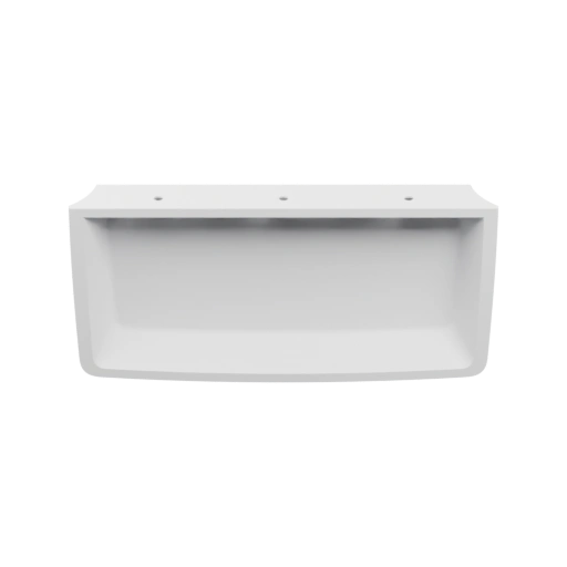 Встроенная полка с отверстиями для крепления