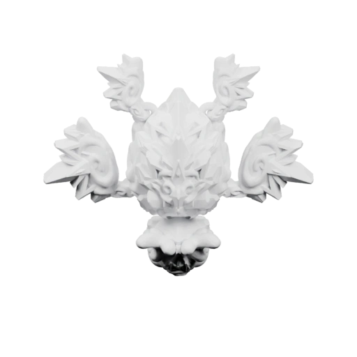 Сложная симметричная скульптура