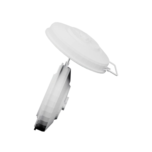 Дисковый объект с присоединённым элементом